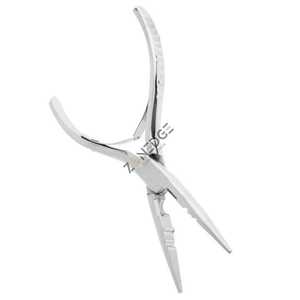 Pince d'extension de cheveux plus proche micro ouvreur en acier inoxydable la plus vendue pour la coiffure avec pointe droite par Zonedge - Product Image 2