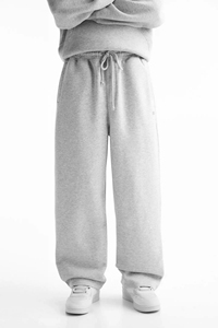 Pantalon évasé en coton polaire avec logo personnalisé du fournisseur OEM Survêtement pour hommes Ensembles jogging à capuche imprimé décontracté pour hommes - Product Image 4