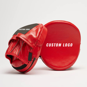 Almohadillas de Boxeo de Cuero PU - Objetivos de Boxeo Ligeros, Duraderos y Personalizables para Entrenamiento en Gimnasio - Product Image 1