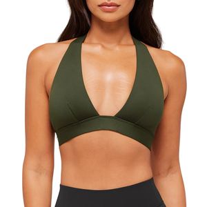 Soutien-gorge de sport rembourré à dos nu sexy pour femmes, vente en gros personnalisée, boucle réglable, pour la course à pied et le fitness - Product Image 3