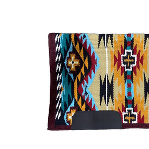 Couverture de selle de cheval de spectacle en laine faite à la main de haute qualité avec logo personnalisé et design inspiré de la Nouvelle-Zélande ADIBA OVERSEAS - Product Image 2