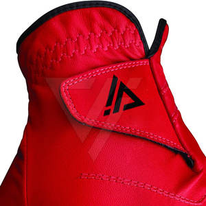 Gants de golf en cuir véritable de qualité supérieure pour hommes, antidérapants et avec sangle de poignet réglable - Product Image 5