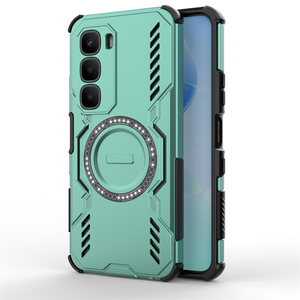 Funda de teléfono magnética de diseño fresco para Infinix Hot 60 4G/Hot 60i cubierta antichoque - Product Image 1