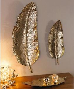 Décoration murale surdimensionnée en métal de fer avec des accents floraux finement sculptés améliorant magnifiquement l'ambiance élégante de la maison - Product Image 1