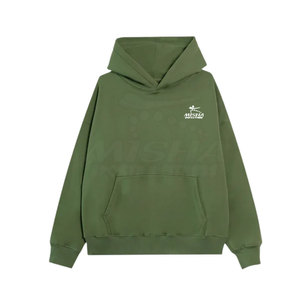 Nouveau design 100% coton hommes hiver solide à capuche surdimensionné sweats à capuche de haute qualité sur mesure - Product Image 1