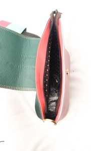 New Designer Recycled Genuine Leather <b>Crossbody</b> Shoulder Bag Western Colorful Leather Luxury Large Capacity <b>Handbags</b> for <b>Women's</b> - Product Image 5