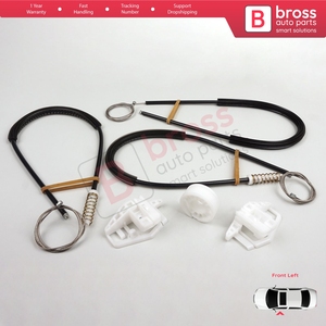 Kit de réparation de lève-vitre avant gauche BWR1030 pour XSara Picasso N68 1999-2010 MPV 9221ET - Product Image 5