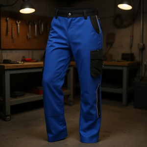 Pantalones de Trabajo Bruno Talla 56 Azul Marino/Negro FHB Perchas para Pantalones y Faldas - Product Image 3