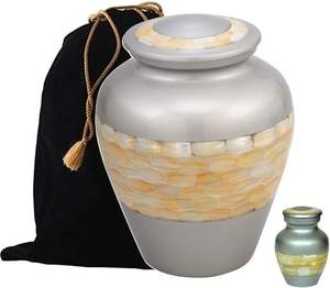 La mejor oferta en urnas de cremación/funerarias para adultos con acabado Galaxy de material de aluminio 100% de alta calidad para compradores globales - Product Image 3