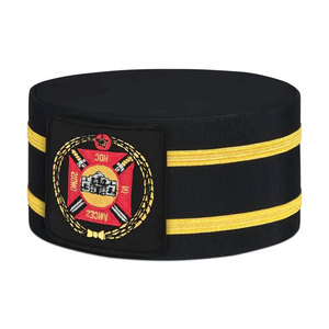 หมวกเมสันปักลายแบบล่าสุด ผลิตตามสั่ง ผ้าไหมโพลีเอสเตอร์ปักลาย - Product Image 4