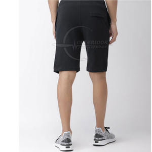 Nouveauté vente en gros de shorts en jean en coton avec logo personnalisé pour hommes, tenue décontractée à motif uni, grande taille avec logo personnalisé - Product Image 3