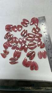 คู่อัญมณีโคบอลต์สีชมพูธรรมชาติสำหรับทำเครื่องประดับตัดทรงรีตัดเหลี่ยมตัดลูกแพร์ - Product Image 3