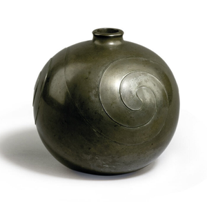 Florero de Metal con forma de Matka moderno contemporáneo para mesa de boda o decoración para sala de estar para ocasiones de boda - Product Image 2