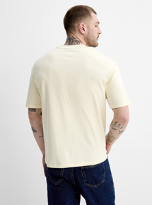 เสื้อยืดผู้ชายสไตล์ลำลองผ้าคอตตอนเนื้อนุ่มผสม100% ผ้าไหมพิมพ์สกรีนสีใหม่แบบว่างเปล่า - Product Image 5
