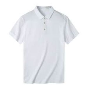 T-shirt polo lourd en coton de qualité supérieure pour manches courtes impression personnalisée nouveauté t-shirt en coton pour hommes t-shirt en coton décontracté - Product Image 6