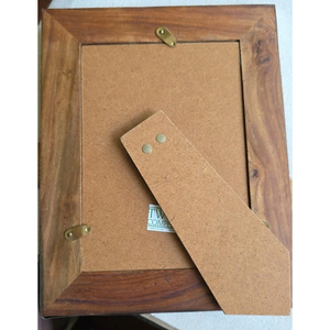 Cadre photo en corne fait main de qualité supérieure, décoration murale et de table tribale élégante - Product Image 4