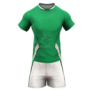 Bajo MOQ último diseño Rugby uniforme transpirable deportes al aire libre desgaste Rugby uniforme para Unisex - Product Image 1
