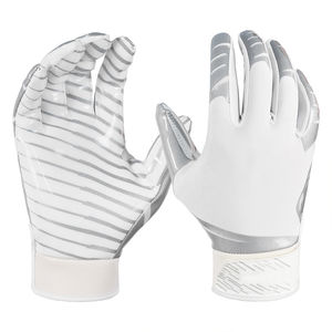 Gants de football américain en gros confortables avec un design personnalisé et une paume pratique pour des performances optimales - Product Image 3
