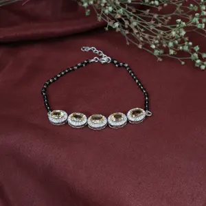 Pulsera de Cuentas de Amatista y Cuarzo para Mujer, Joyería de Regalo - Product Image 4