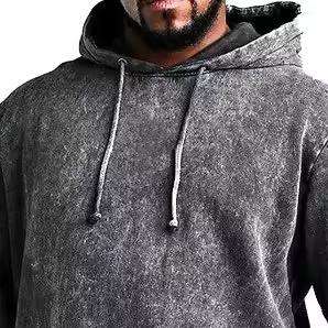 Ensembles de survêtement pour hommes personnalisés deux pièces polaire pull-over à capuche & pantalon de survêtement ensemble de survêtement pour hommes à bas prix - Product Image 4