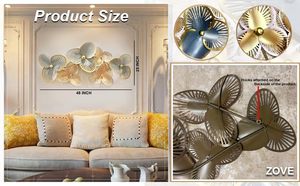 Luxury handcrafted floral metal wall <b>decor</b> sculpture suitable for stylish living spaces and interiors - Product Image 3