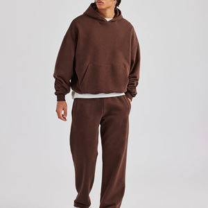 Chándal de alta calidad 2026 para hombre, conjunto de Jogger con capucha bordada, jersey de gran tamaño, sudaderas con capucha, pantalones de chándal, conjunto de 2 piezas lavado para hombre - Product Image 3