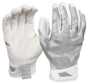 Soft Touch Leather <b>Batting</b> <b>Gloves</b> with Flexible Non-Slip Design Padded Knuckles Premium Quality Ambidextrous - Product Image 3