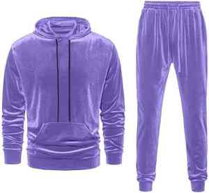 Chándal de terciopelo para hombre proveedor y fabricante OEM ropa deportiva estilo cremallera a precio barato nueva llegada chándal de terciopelo para hombre - Product Image 6