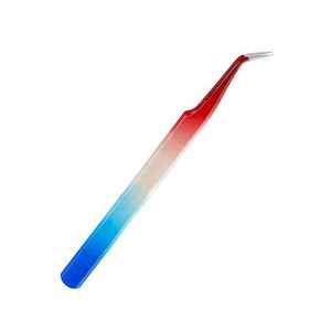 Meilleures pinces à extensions de cils professionnelles de haute qualité en acier inoxydable, fabriquées à la main, pour la pose de sourcils par Hexa Care - Product Image 4