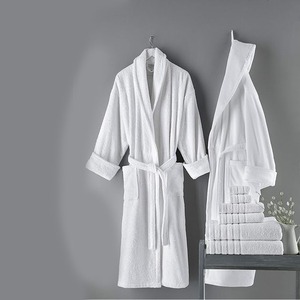 Premium Quality Luxury Hotel Waffle Bathrobe <b>Set</b> Couple 100% Bamboo Fiber Bathrobes With Long Pocket And <b>Tie</b> Closure - Product Image 4