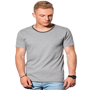 T-shirts pour hommes en coton 100% de haute qualité, personnalisables avec impression de logo, impression numérique, coupe unisexe classique, pour la vente en gros mondiale - Product Image 1