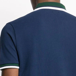 2025 nouvelle conception personnalisée de haute qualité pour hommes pour polos 100% coton grande taille motif solide prix de gros - Product Image 5