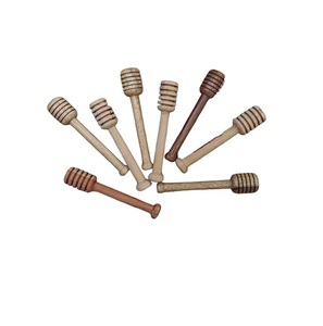 โถปั่นทำจากไม้แบบพกพาหัวบีบผสมน้ำเชื่อมน้ำผึ้งรังผึ้ง - Product Image 1