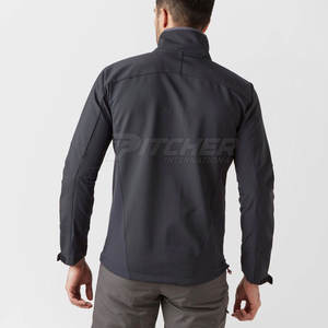 Chaqueta Softshell de Invierno para Hombre, Cortavientos e Impermeable, con Cuello Alto, Diseño Ligero y Ecológico para Exteriores - Product Image 2
