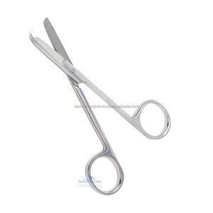 Davicon อุปกรณ์การทำศัลยกรรมพลาสติก3.1/2IN กรรไกรแบบสั้นทำจากสเตนเลสสตีล - Product Image 2