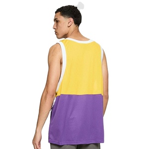 Camiseta sin Mangas Deportiva con Diseño Multicolor Personalizado, Estilo Informal, Holgada, Unisex, Transpirable, para Fitness y Actividades Deportivas - Product Image 6