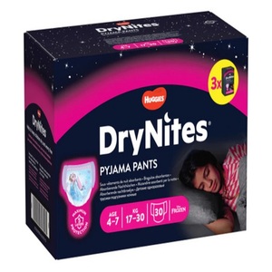 Entrega rápida Pantalones de pijama Huggies DryNites Compre pantalones de pijama absorbentes de calidad premium para niños sequedad nocturna hecha fácil - Product Image 1
