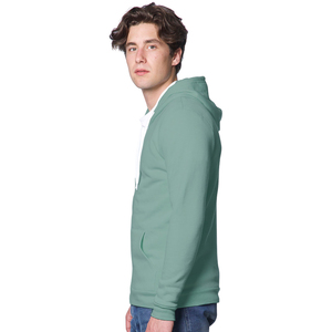 Unisex Eco-Fleece Zip Hoodie Winter Basic Full-Zip Sweat-Jacket Embroidered Classics Breathable Tri-Blend Hooded Hoodies - Product Image 2
