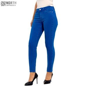 Jeans de Mezclilla Casuales para Mujer, Talla Grande, Color Personalizado, de Alta Calidad, Nuevo Modelo 2025, Transpirables, de Secado Rápido, Corte Recto, OEM - Product Image 6