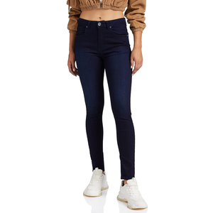 Jeans skinny taille basse pour femmes, pantalons, jeans délavés de qualité supérieure, décontractés, personnalisés, à prix réduit, vente en gros de prix bon marché pour femmes - Product Image 1