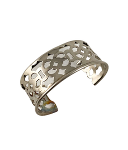 Best Summer 2024 April Jewelry Trends Hanukkah Jewish Festivals Famous Hand Cut Bangles Laser Cut Golden Polished for Women - Product Image 6