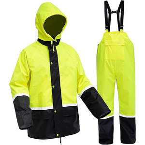 Trajes Impermeables y Transpirables Rain Rider para Hombre - Chaqueta Impermeable Oxford Resistente con Pantalones - Product Image 1