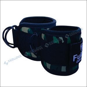 Correa de tobillo de alta calidad, correa de tobillo acolchada de neopreno para Fitness con anillo en D, cinturón de ejercicios de alta resistencia, Correa personalizada para gimnasio - Product Image 1