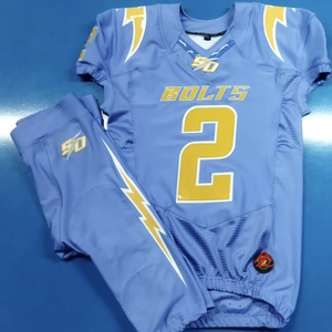 El mejor diseño de camiseta de fútbol americano OEM personalizado Fabricación fina Precio asequible Uniforme de fútbol americano - Product Image 4