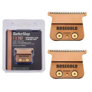 Lames de rechange DLC 2.0 (2 pièces) pour tondeuses et coupe-cheveux couleur or rose - Product Image 2