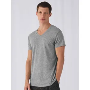 Camiseta Personalizada con Cuello en V Triblend para Hombre, Artículos Promocionales - Product Image 1