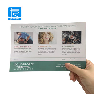 Nuevo Folleto Plegable <span class=keywords><strong>de</strong></span> Papel Offset Manual, Ecológico, <span class=keywords><strong>de</strong></span> Tamaño Personalizado, para <span class=keywords><strong>Negocios</strong></span>, Entrega Rápida - Product Image 1