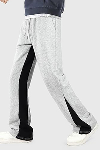 Pantalones Deportivos de Lona Transpirable Ecológicos Personalizados para Hombre con Cintura Elástica - Pantalones Deportivos Lisos al por Mayor - Product Image 3