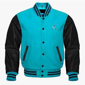 ผู้ผลิตเสื้อแจ็คเก็ตเบสบอลแบบมีโลโก้ตามสั่ง เสื้อแจ็คเก็ตวาร์ซิตี้ เสื้อแจ็คเก็ตเบสบอลแบบกำหนดเอง เสื้อแจ็คเก็ตเลตเตอร์แมนแบบกำหนดเอง - Product Image 2