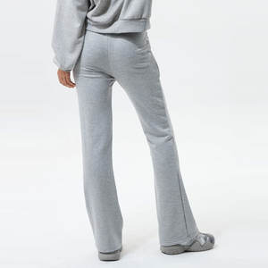 Pantalons de survêtement évasés pour femmes, de haute qualité, respirants, pour l'hiver, style streetwear, devant plat, décontractés, taille adulte - Product Image 5